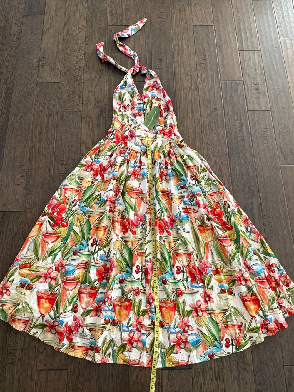 SOLD FARM Rio Cocktail Halter Maxi Dress - Picture 9 of 9
